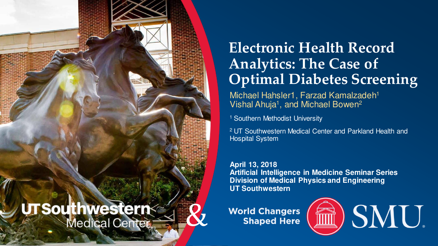 Presentation at UTSW