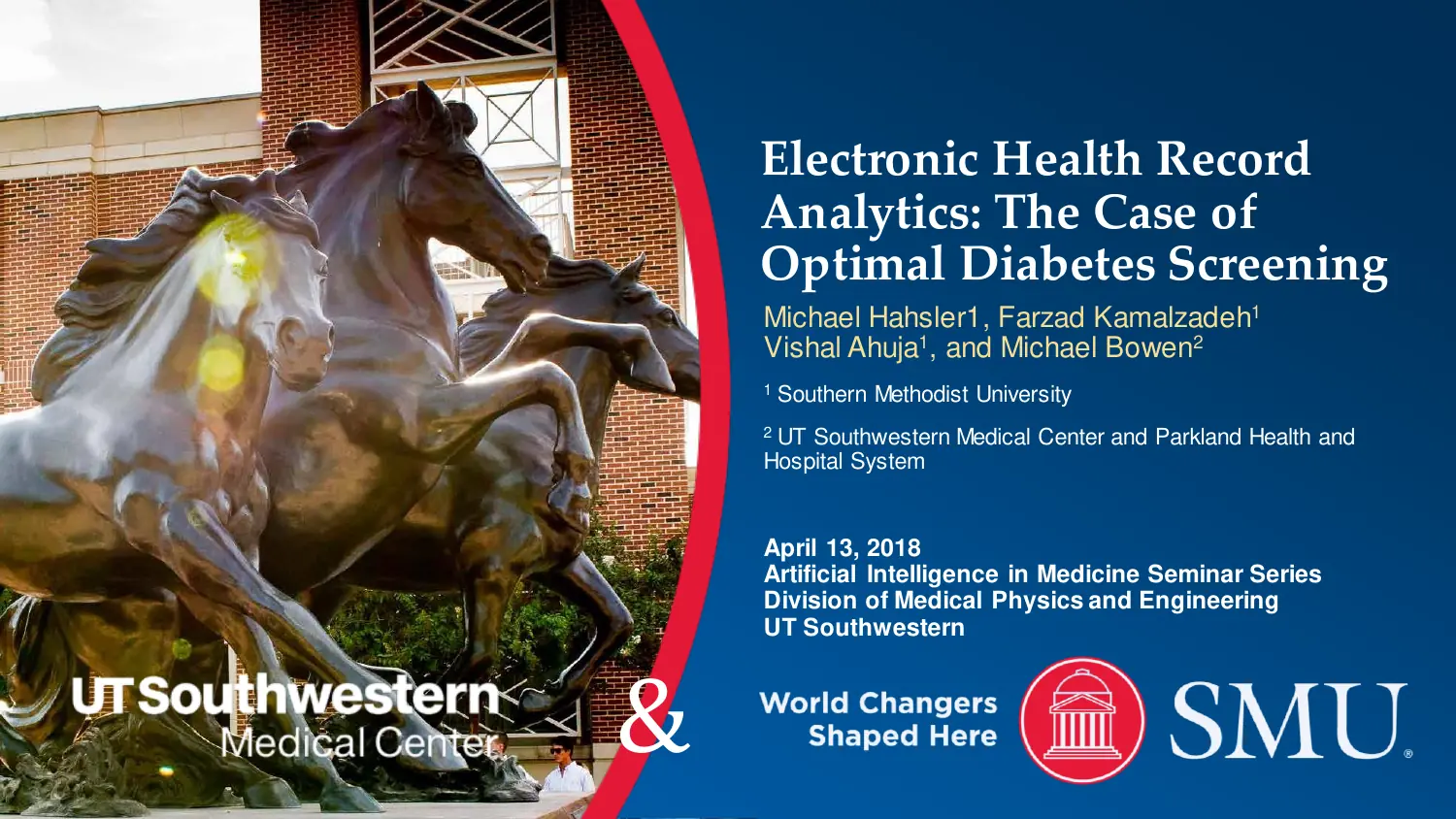 Presentation at UTSW